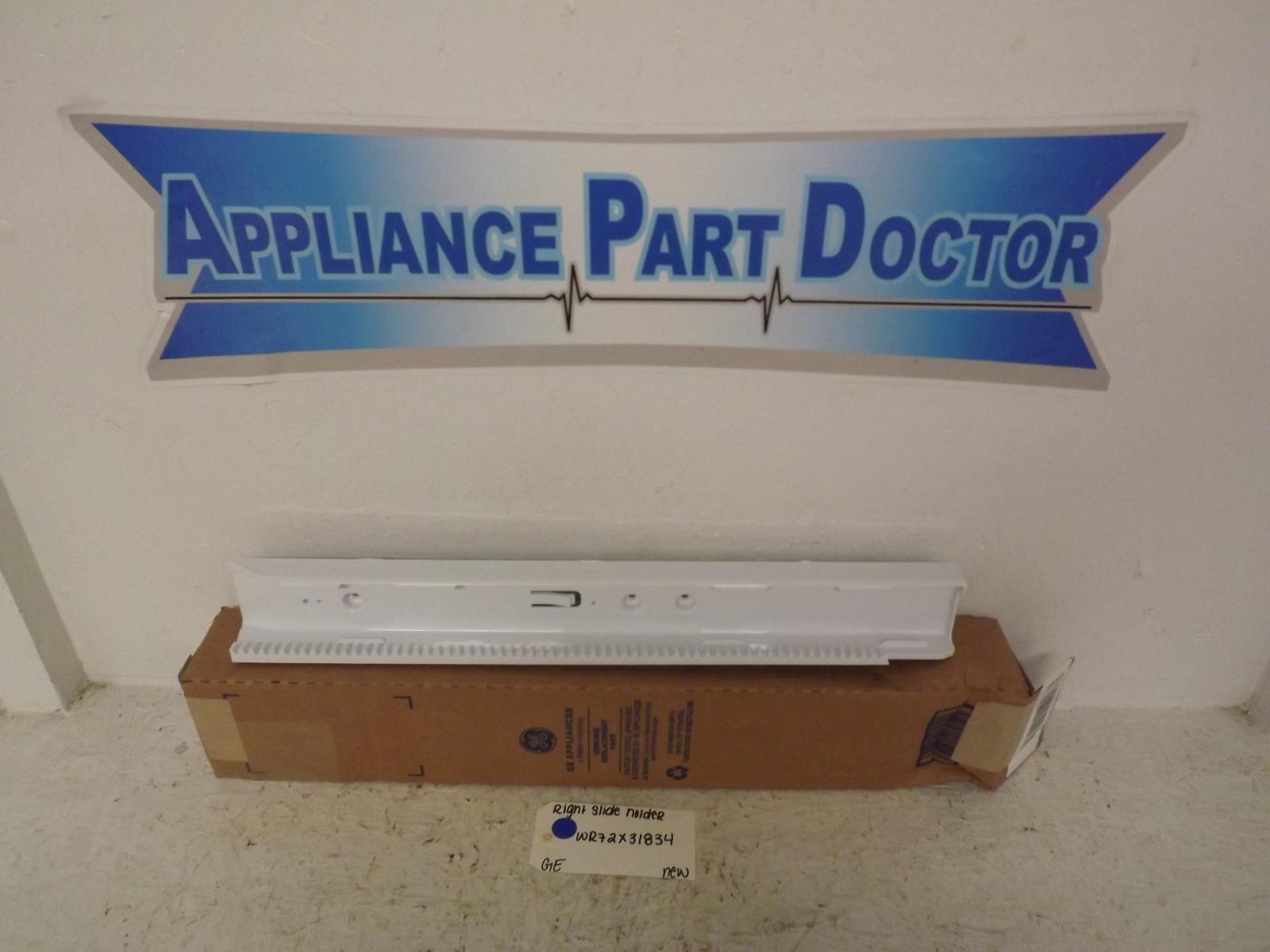 GE Refrigerator WR72X31834 Right Slide Holder New GE Refrigerator WR72X31834 Right Slide Holder New